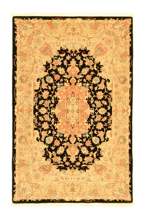 Perzisch tapijt - Tabriz - Royal - 157 x 101 cm - zwart