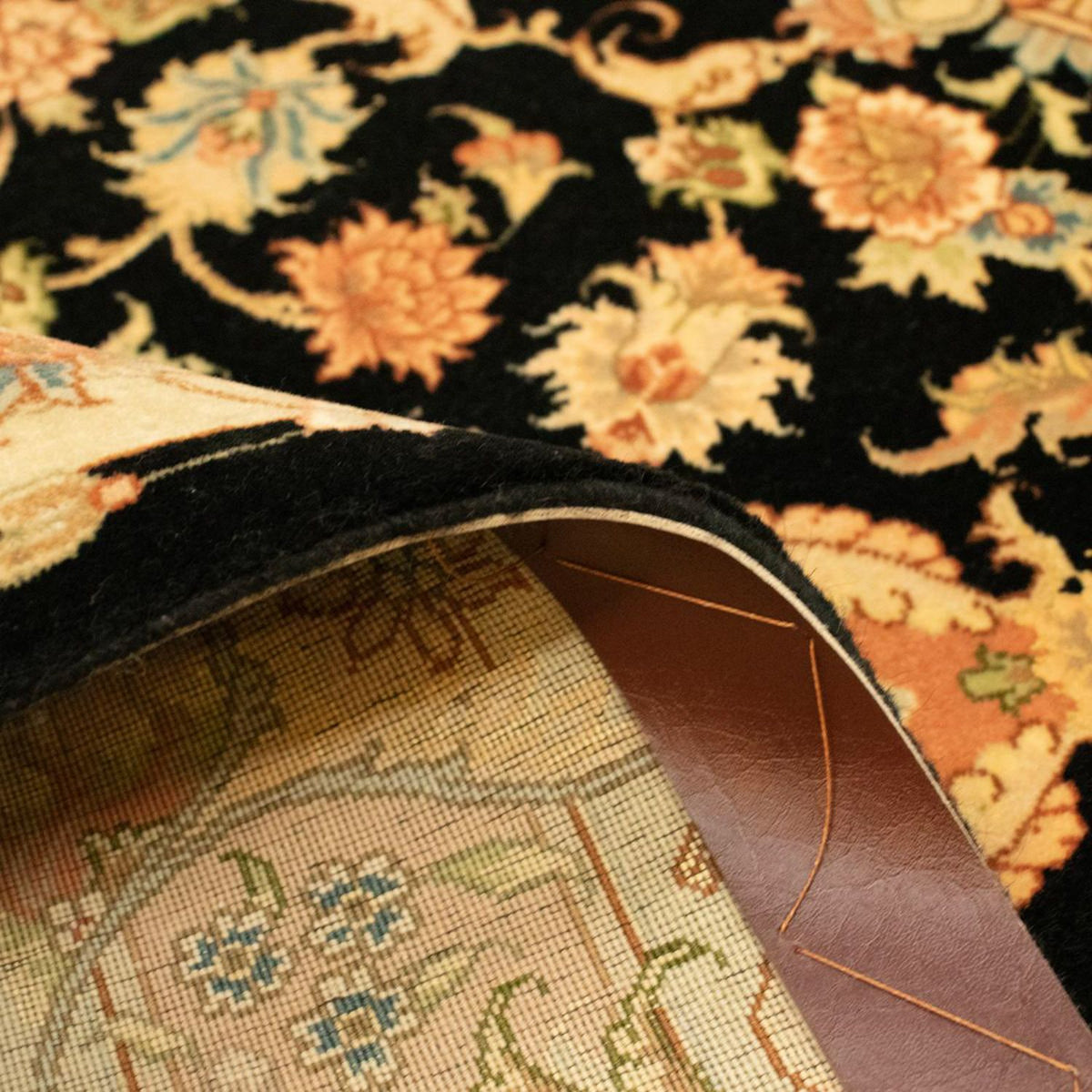 Perzisch tapijt - Tabriz - Royal - 157 x 101 cm - zwart