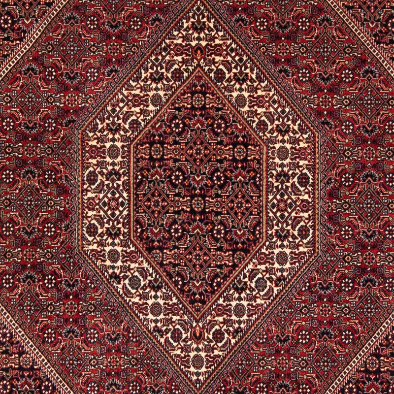Perzisch tapijt - Bijar vierkant  - 152 x 148 cm - donkerrood