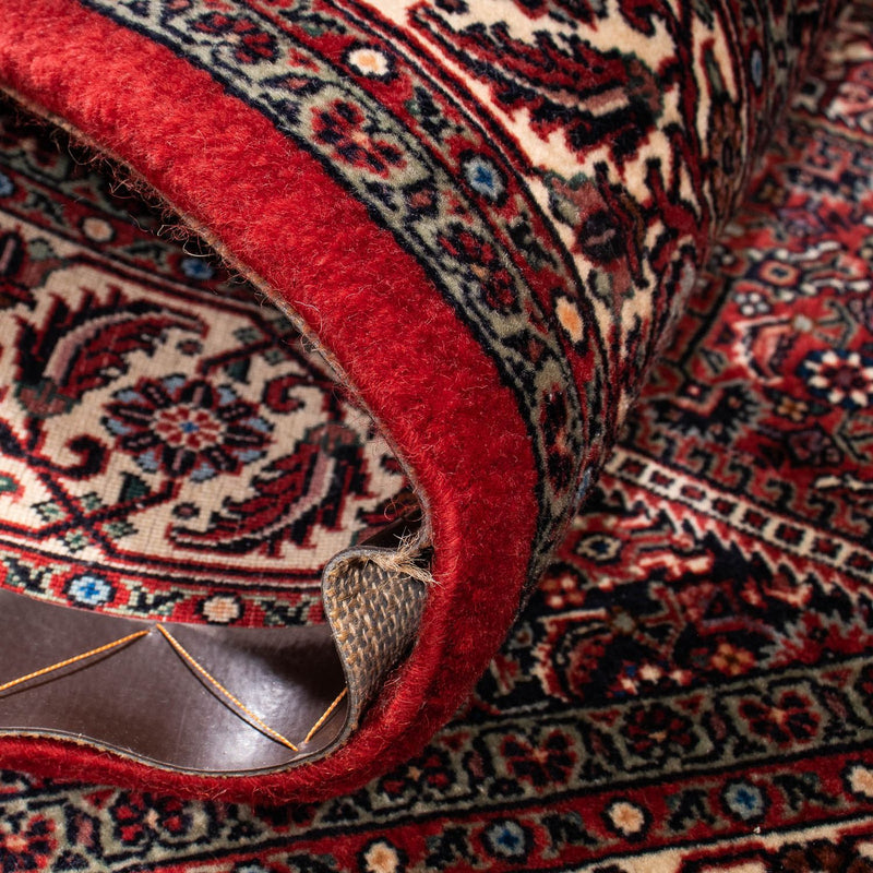 Perzisch tapijt - Bijar vierkant  - 152 x 148 cm - donkerrood