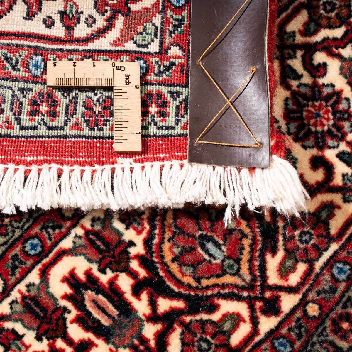 Perzisch tapijt - Bijar vierkant  - 152 x 148 cm - donkerrood