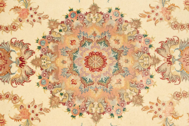 Perzisch tapijt - Tabriz - Royal - 154 x 102 cm - beige