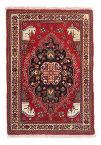 Gabbeh Tapijt - Kashkuli Perzisch - 88 x 61 cm - rood
