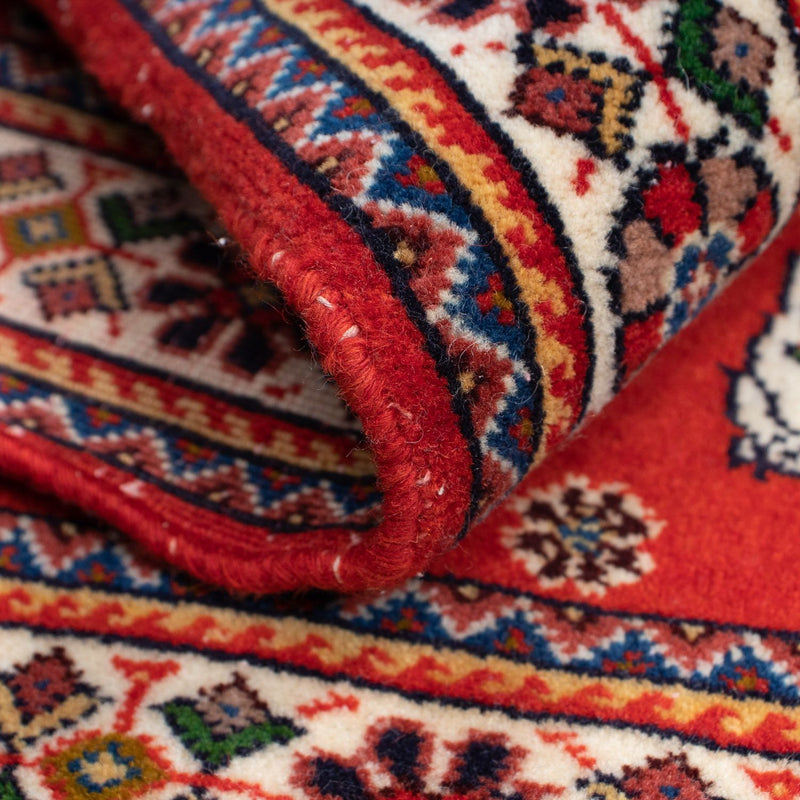 Gabbeh Tapijt - Kashkuli Perzisch - 88 x 61 cm - rood