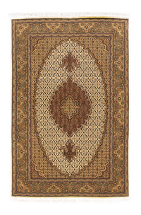 Perzisch tapijt - Tabriz - 155 x 102 cm - beige