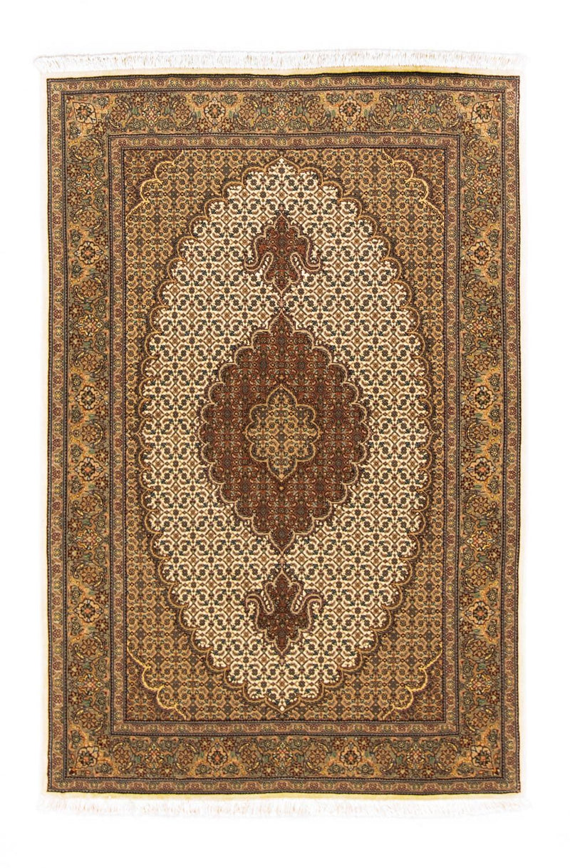 Perzisch tapijt - Tabriz - 155 x 102 cm - beige