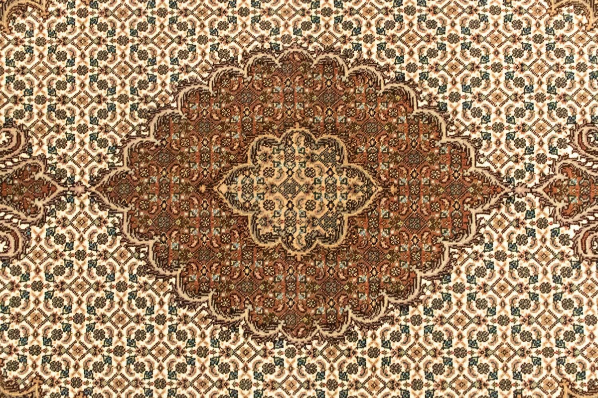 Perzisch tapijt - Tabriz - 155 x 102 cm - beige
