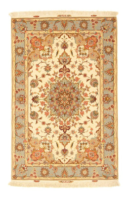 Perzisch tapijt - Tabriz - Premium - 153 x 100 cm - beige