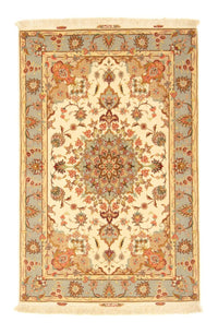 Perzisch tapijt - Tabriz - Premium - 153 x 100 cm - beige