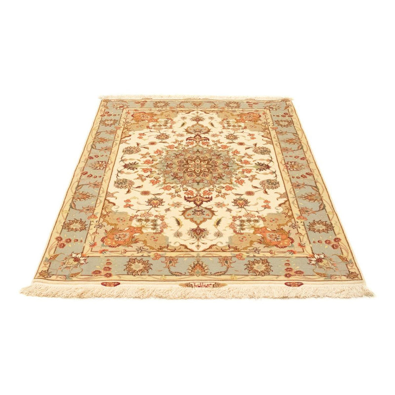 Perzisch tapijt - Tabriz - Premium - 153 x 100 cm - beige