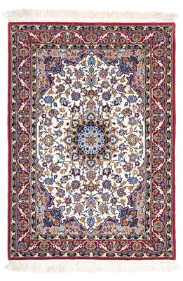 Perzisch tapijt - Isfahan - Premium - 118 x 83 cm - beige
