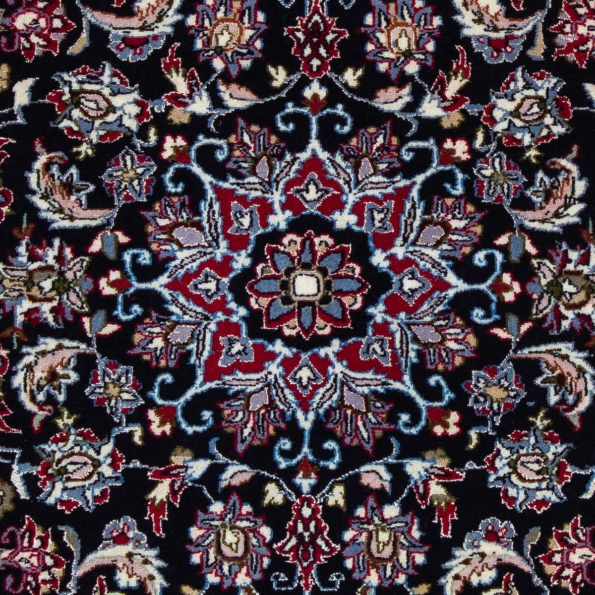 Perzisch tapijt - Isfahan - Premium - 108 x 72 cm - donkerrood