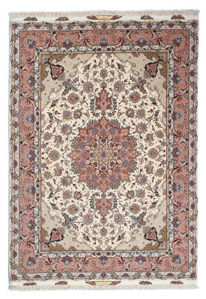 Perzisch tapijt - Tabriz - Royal - 205 x 154 cm - beige