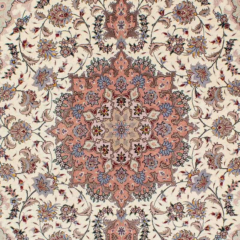 Perzisch tapijt - Tabriz - Royal - 205 x 154 cm - beige