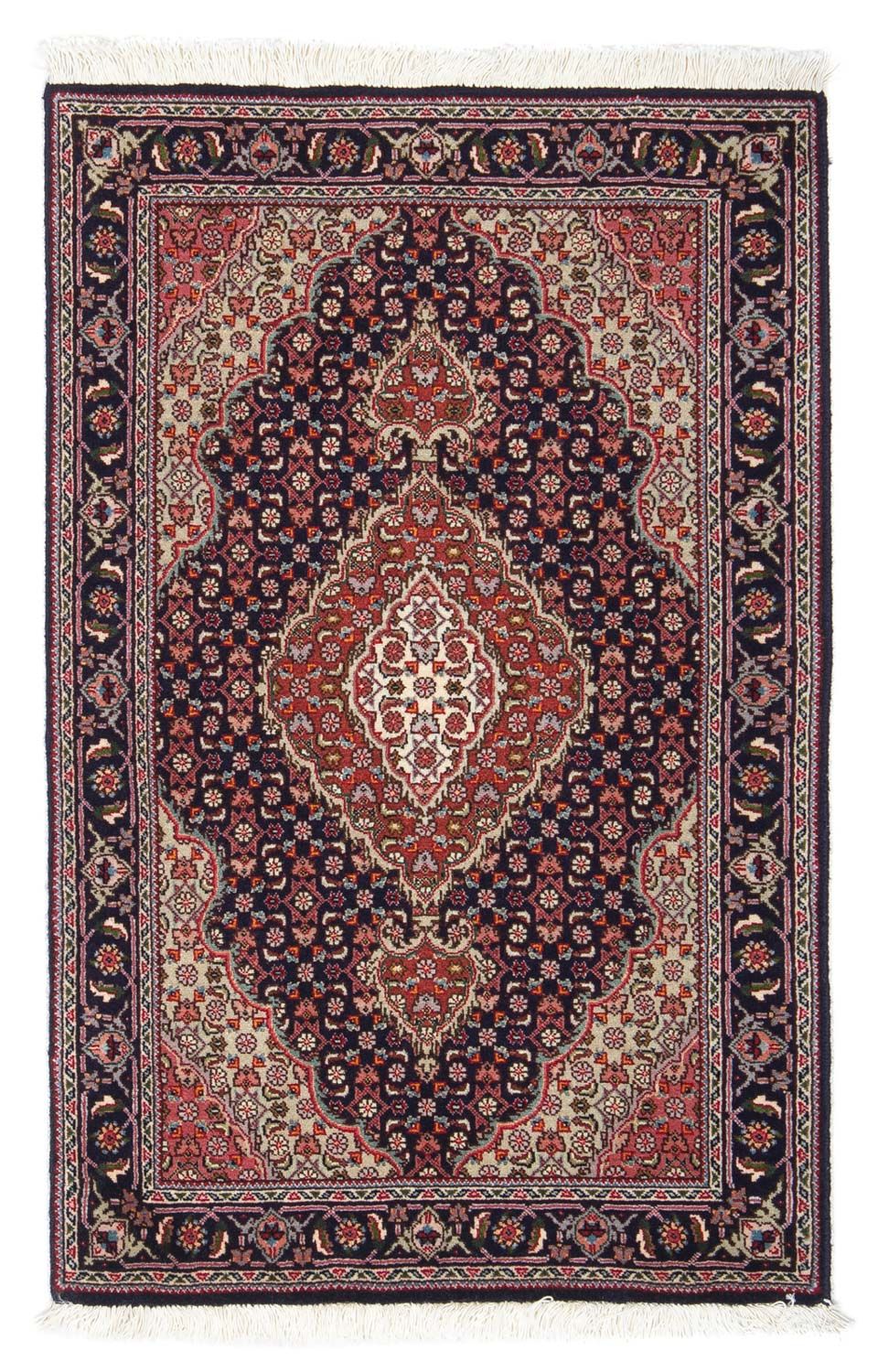 Perzisch tapijt - Tabriz - Royal - 90 x 60 cm - donkerblauw