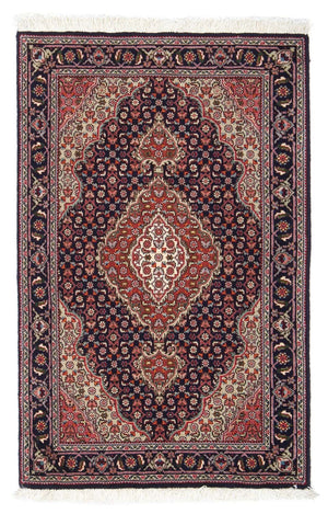 Perzisch tapijt - Tabriz - Royal - 90 x 60 cm - donkerblauw