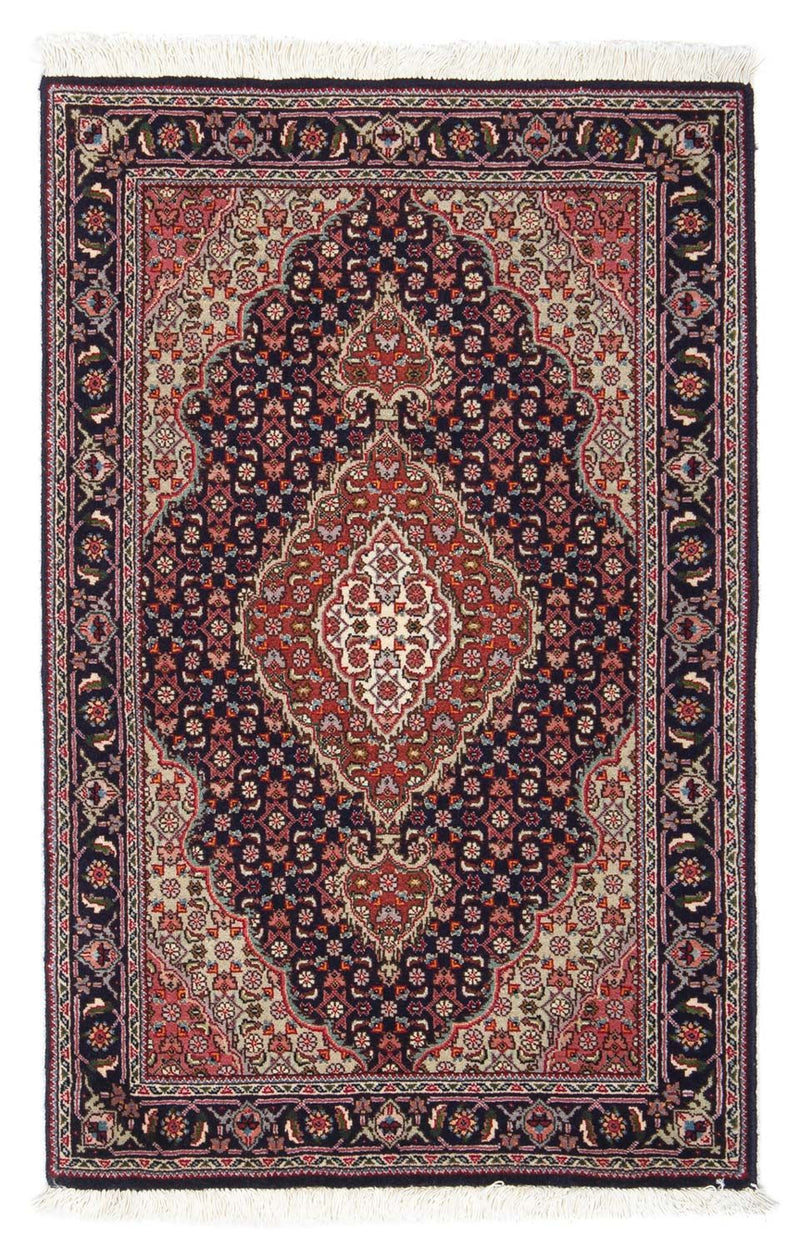Perzisch tapijt - Tabriz - Royal - 90 x 60 cm - donkerblauw