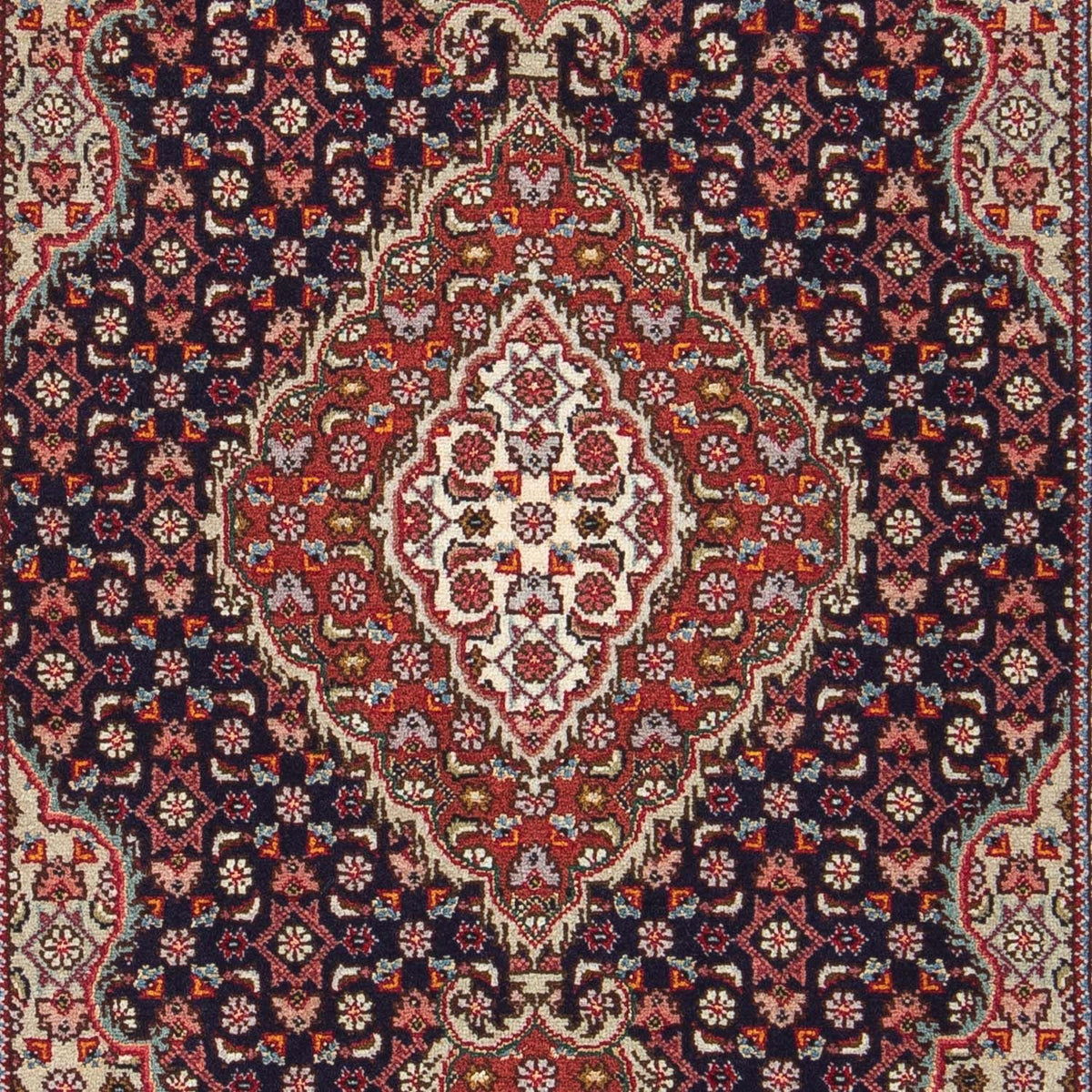 Perzisch tapijt - Tabriz - Royal - 90 x 60 cm - donkerblauw