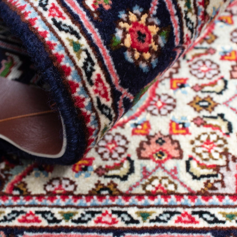 Perzisch tapijt - Tabriz - Royal - 90 x 60 cm - donkerblauw