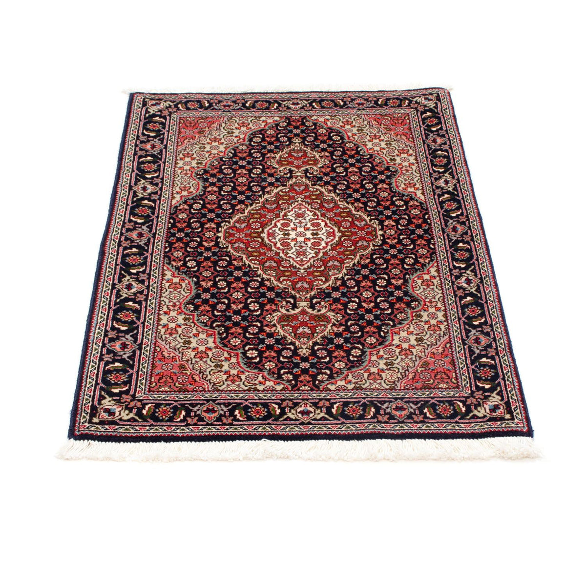 Perzisch tapijt - Tabriz - Royal - 90 x 60 cm - donkerblauw