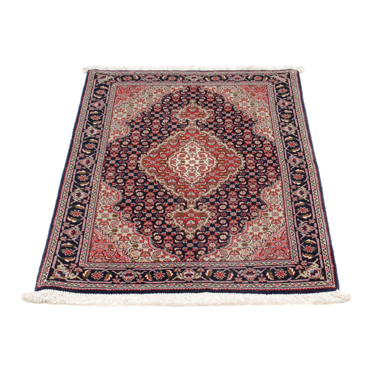 Perzisch tapijt - Tabriz - Royal - 90 x 63 cm - donkerblauw