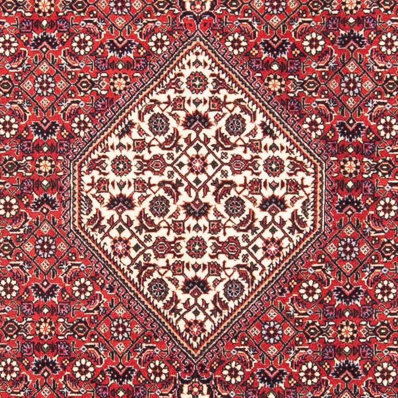 Perzisch tapijt - Bijar vierkant  - 115 x 101 cm - rood
