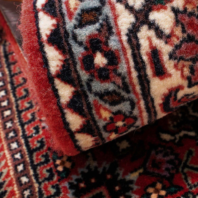 Perzisch tapijt - Bijar vierkant  - 115 x 101 cm - rood