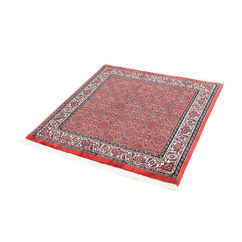 Perzisch tapijt - Bijar vierkant  - 98 x 97 cm - rood