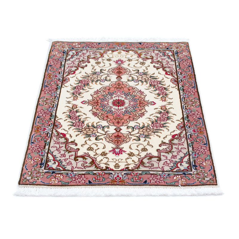 Perzisch tapijt - Tabriz - Royal - 87 x 60 cm - beige