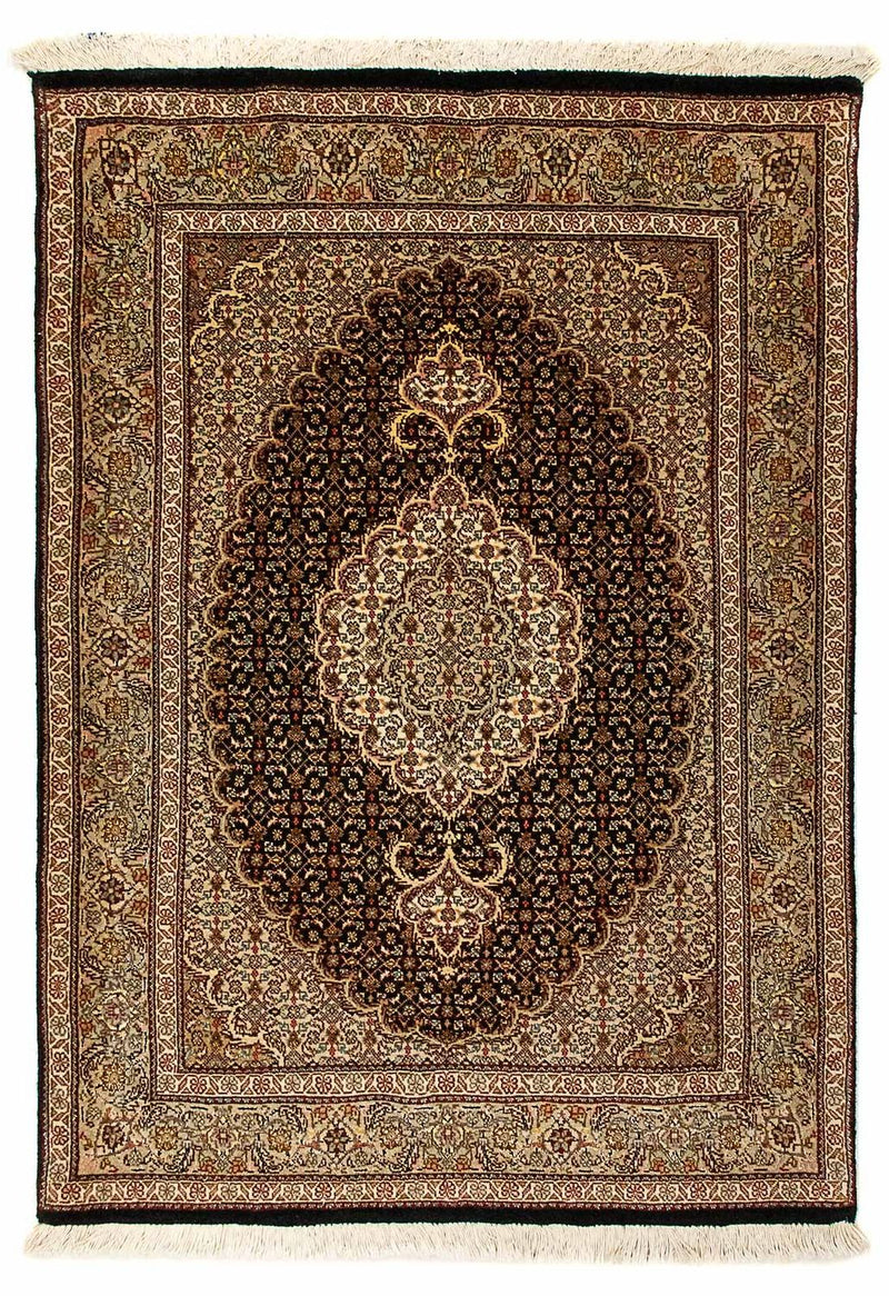 Perzisch tapijt - Tabriz - Royal - 120 x 80 cm - donkerblauw
