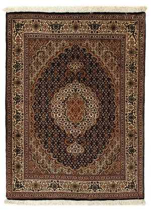 Perzisch tapijt - Tabriz - Royal - 114 x 83 cm - donkerblauw