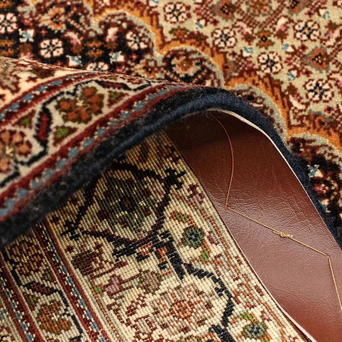 Perzisch tapijt - Tabriz - Royal - 114 x 83 cm - donkerblauw