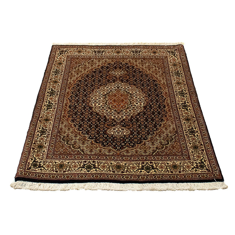 Perzisch tapijt - Tabriz - Royal - 114 x 83 cm - donkerblauw