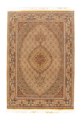 Perzisch tapijt - Tabriz - Royal - 151 x 103 cm - beige