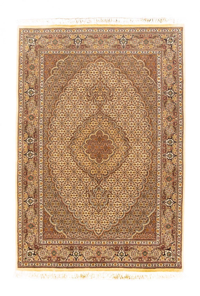 Perzisch tapijt - Tabriz - Royal - 151 x 103 cm - beige