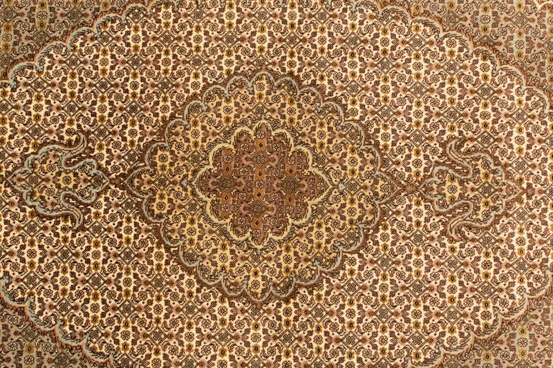 Perzisch tapijt - Tabriz - Royal - 151 x 103 cm - beige