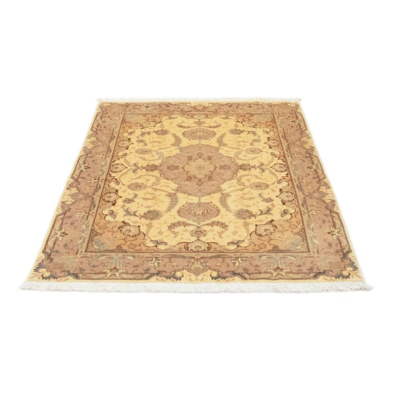 Perzisch tapijt - Tabriz - Royal - 144 x 103 cm - beige