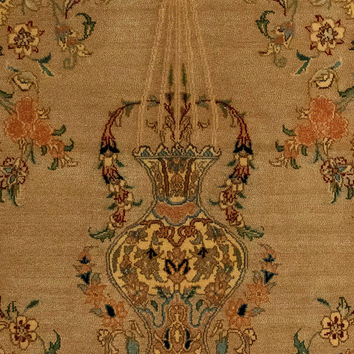 Perzisch tapijt - Tabriz - Royal - 107 x 79 cm - bruin