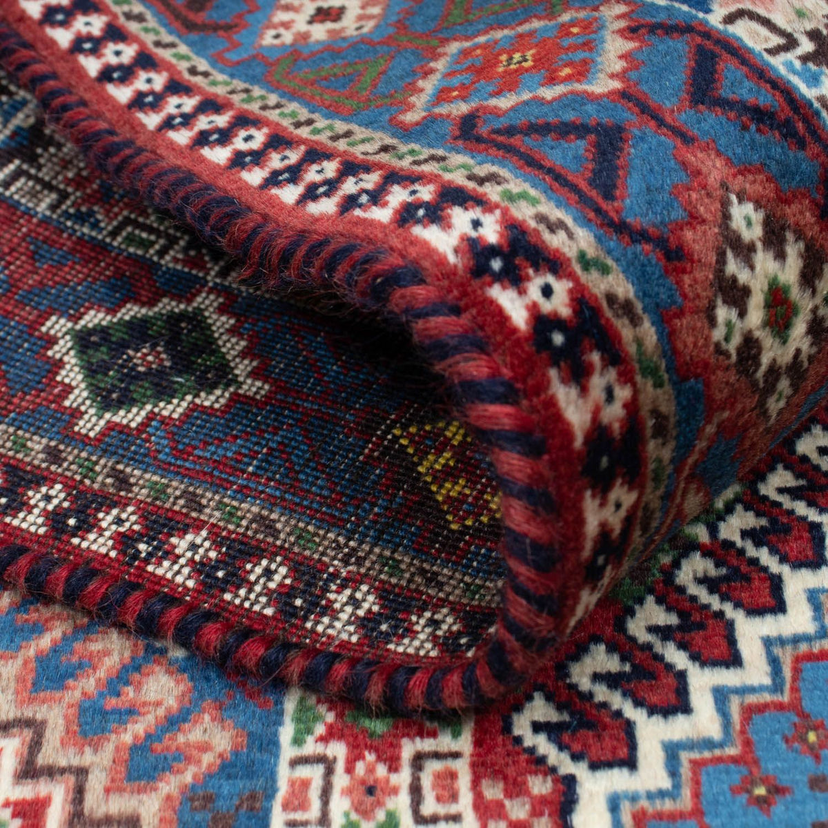 Loper Perzisch Tapijt - Nomadisch - 203 x 81 cm - blauw