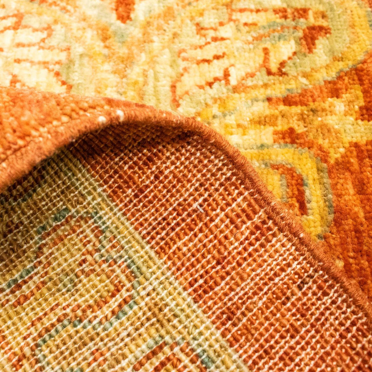 Ziegler tapijt vierkant  - 205 x 202 cm - roest