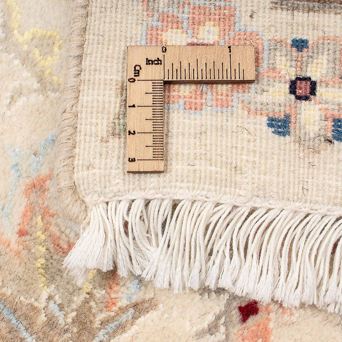 Perzisch tapijt - Nain - 405 x 294 cm - beige