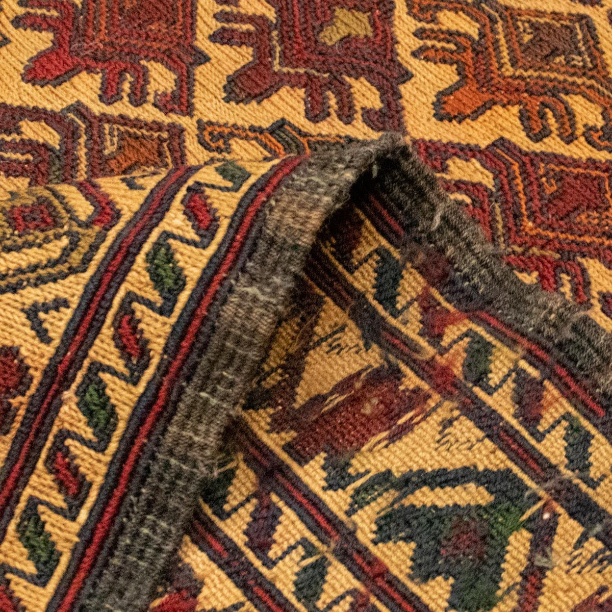 Kelim tapijt - Oosters - 189 x 143 cm - veelkleurig