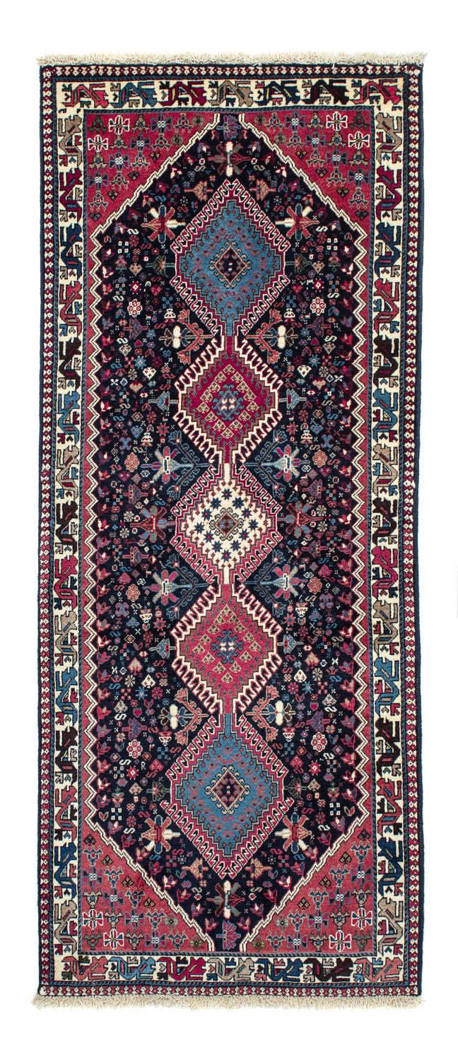 Loper Perzisch Tapijt - Nomadisch - 203 x 83 cm - donkerblauw