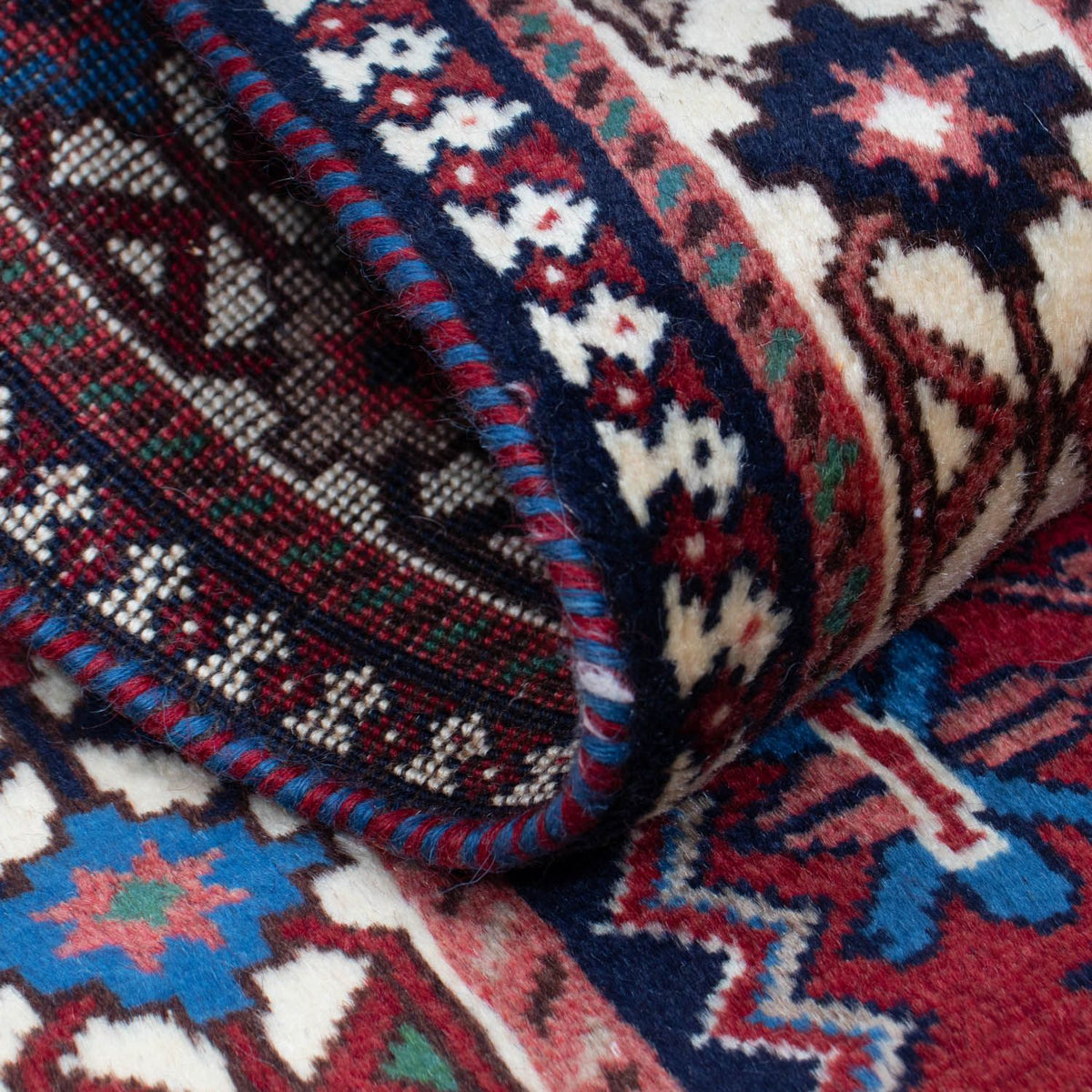 Loper Perzisch Tapijt - Nomadisch - 200 x 81 cm - donkerblauw