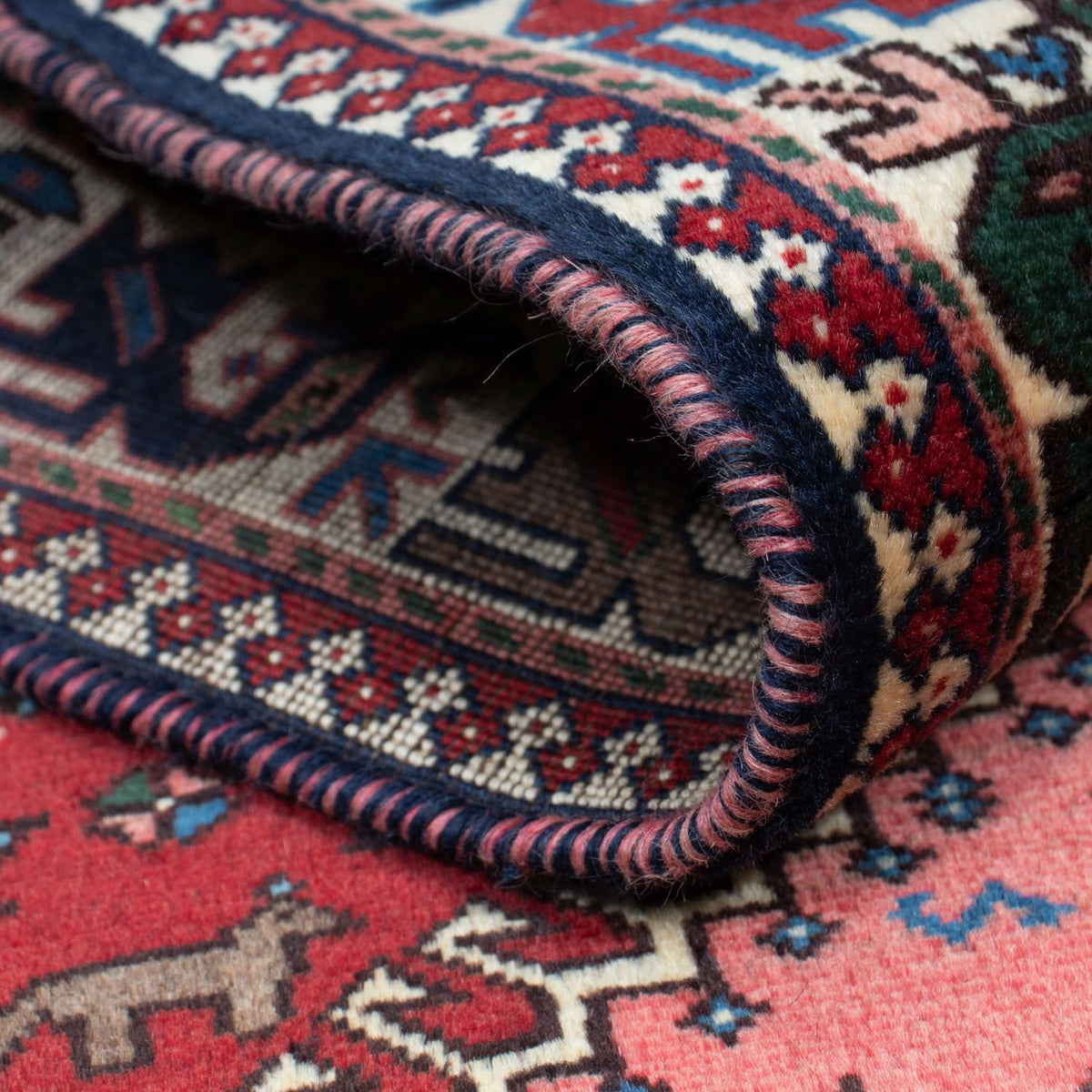 Loper Perzisch Tapijt - Nomadisch - 197 x 80 cm - donkerrood