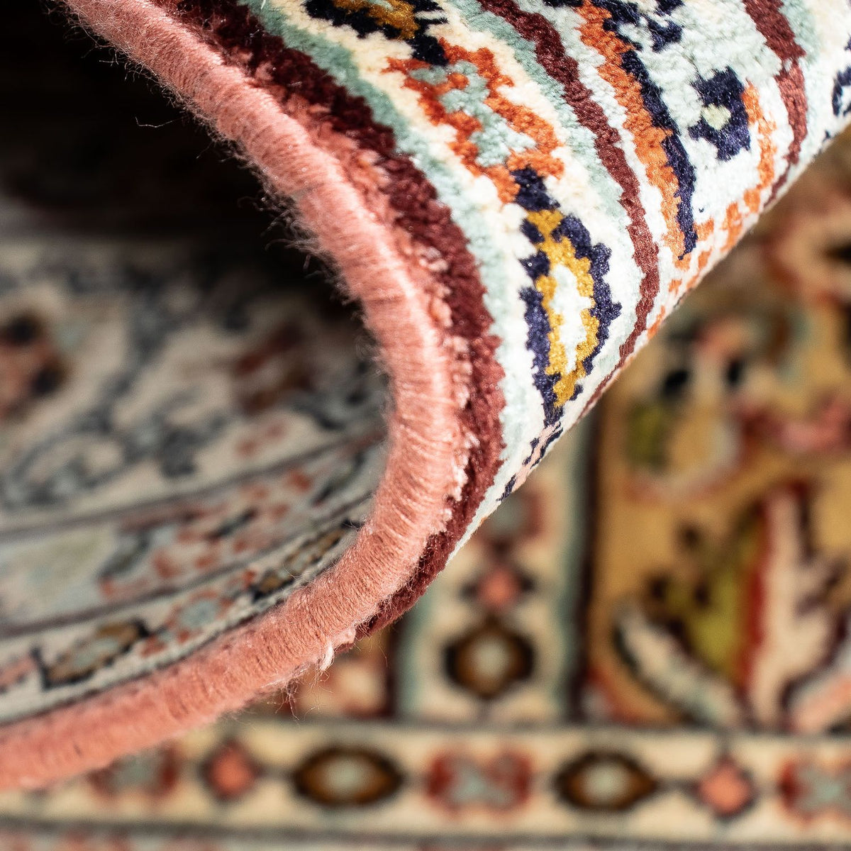 Perzisch tapijt - Klassiek - 90 x 64 cm - veelkleurig