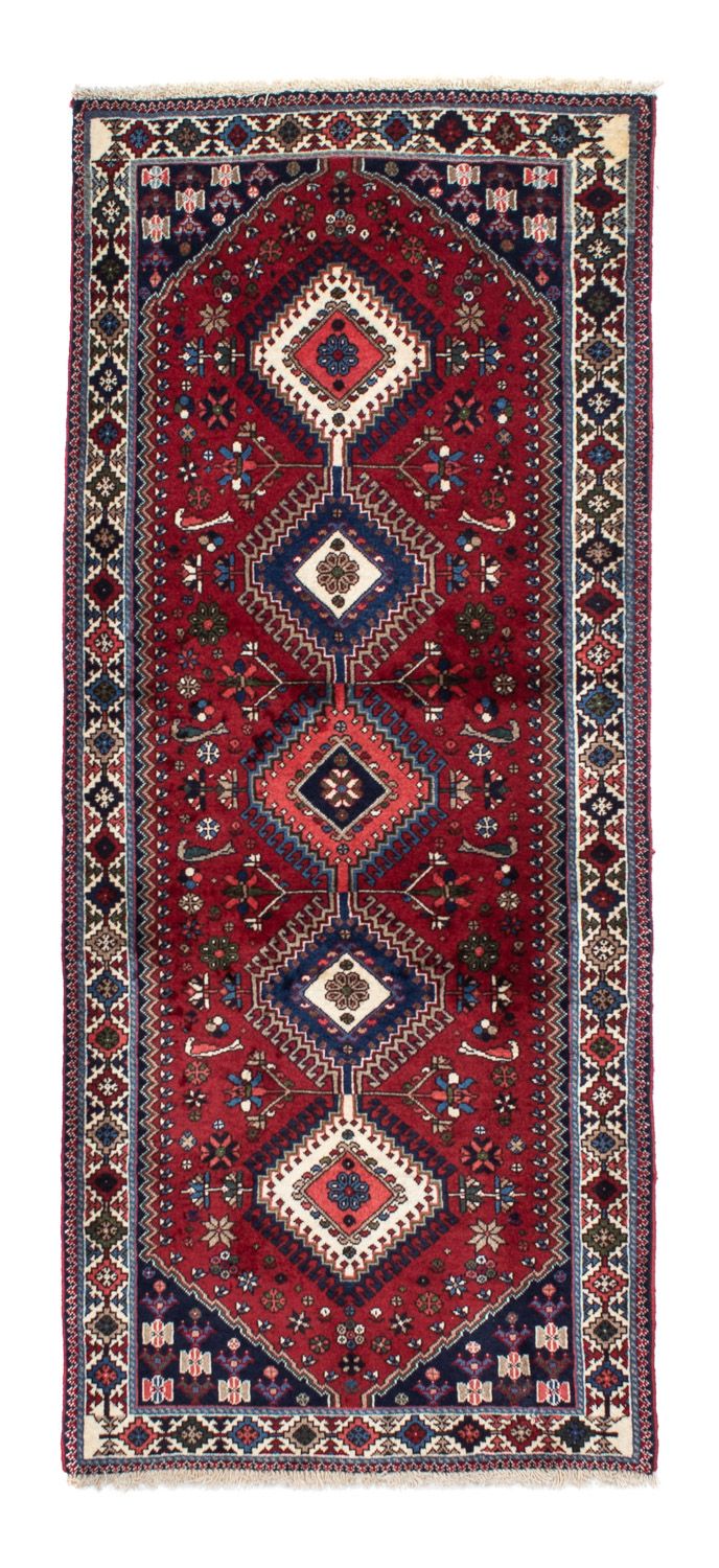 Loper Perzisch Tapijt - Nomadisch - 194 x 83 cm - donkerrood