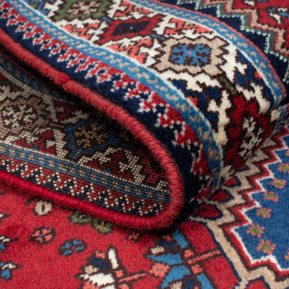 Loper Perzisch Tapijt - Nomadisch - 194 x 83 cm - donkerrood