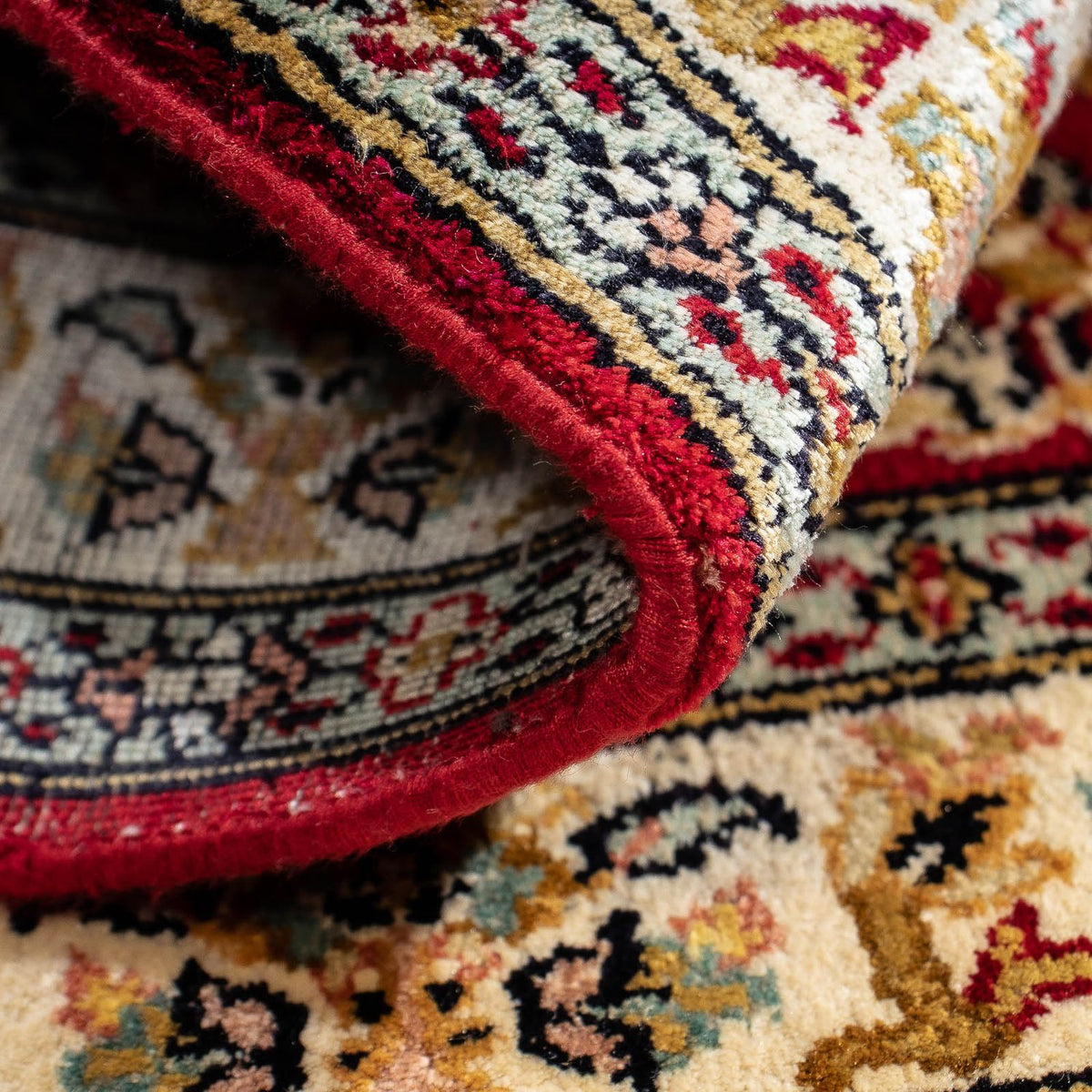 Perzisch tapijt - Klassiek - 89 x 62 cm - donkerrood