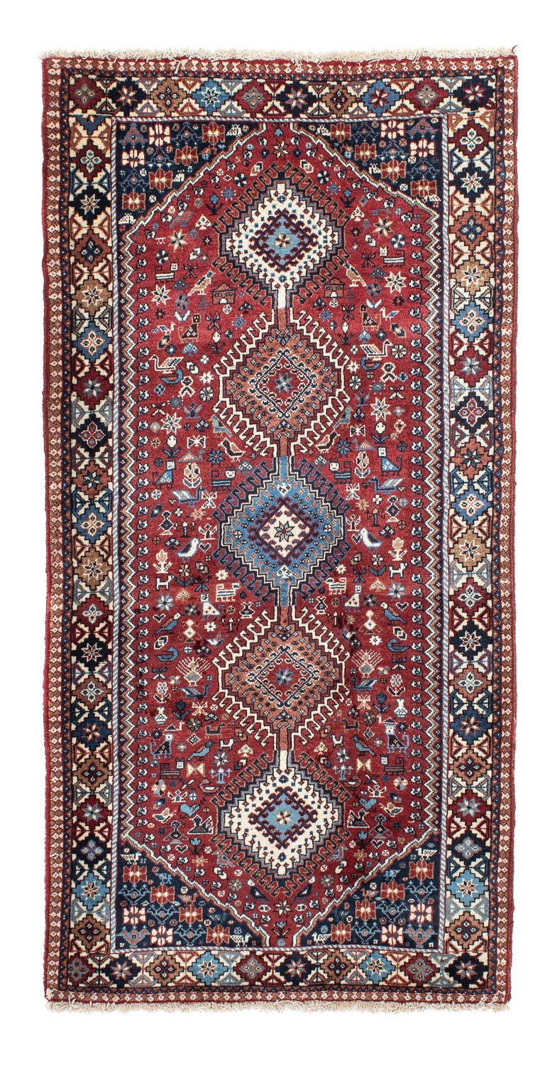 Loper Perzisch Tapijt - Nomadisch - 194 x 90 cm - rood